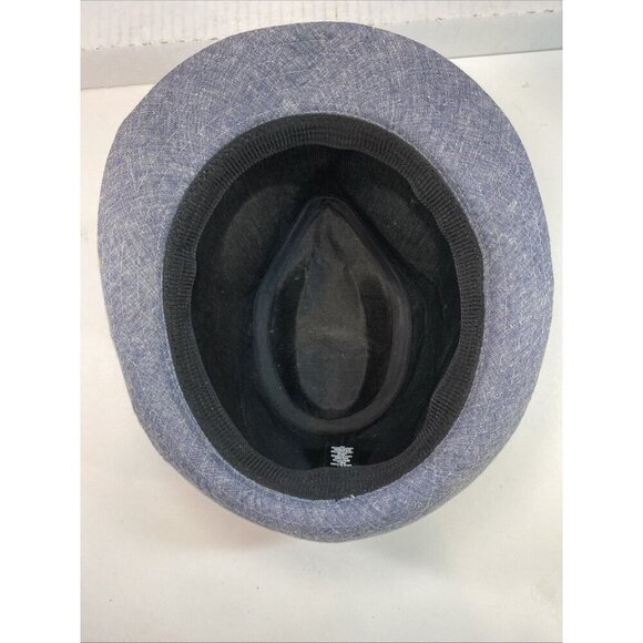 Men's Hat Small/Medium light, blue, dark, blue and brown ~ New - Picture 5 of 6